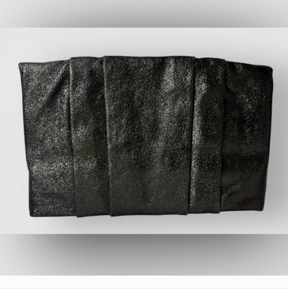 KATE SPADE-Elegant Black And Silver Clutch - Picture 2 of 8